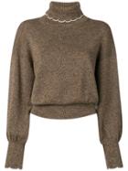 See By Chloé Knitted Sweater - Brown
