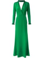 Emilio Pucci Beaded Collar Evening Dress