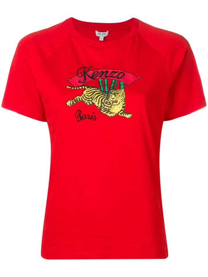 Kenzo Embroidered Logo T-shirt