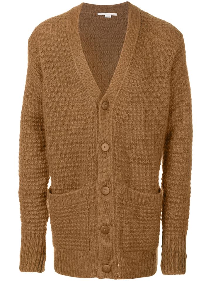 Stella Mccartney Chunky Knit Cardigan - Brown