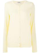 Liu Jo Round Neck Cardigan - Yellow