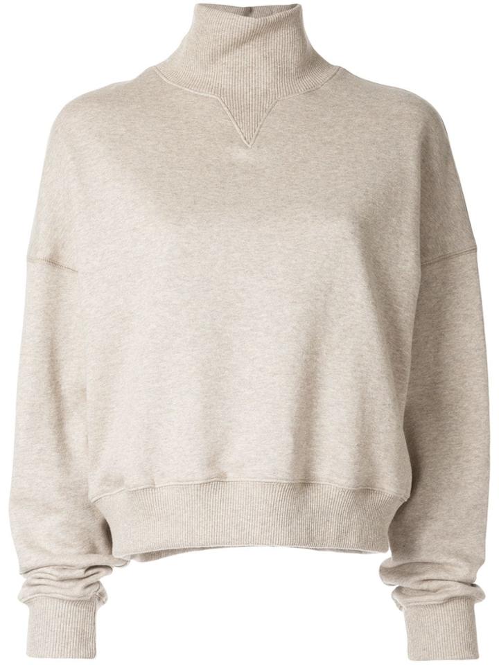 Goen.j Roll-neck Neck Sweatshirt - Grey