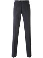 Loro Piana - Straight Pleated Trousers - Men - Cotton - 50, Blue, Cotton