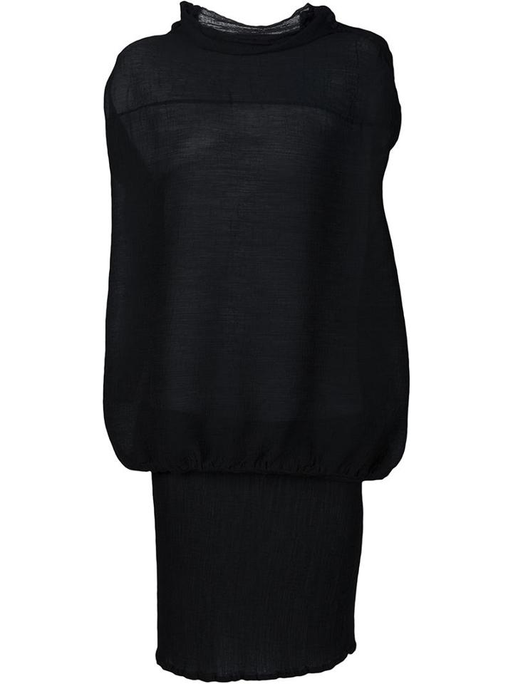 Issey Miyake Cauliflower 'tower' Sheer Dress