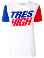 Être Cécile Tres High T-shirt - White