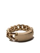 Hum 18kt Yellow Gold Chain Link Ring