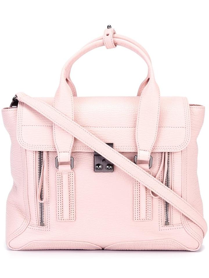 3.1 Phillip Lim Medium 'pashli' Satchel, Women's, Pink/purple, Calf Leather