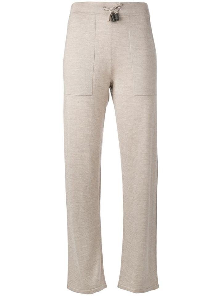 Eleventy Slouch Trousers - Neutrals
