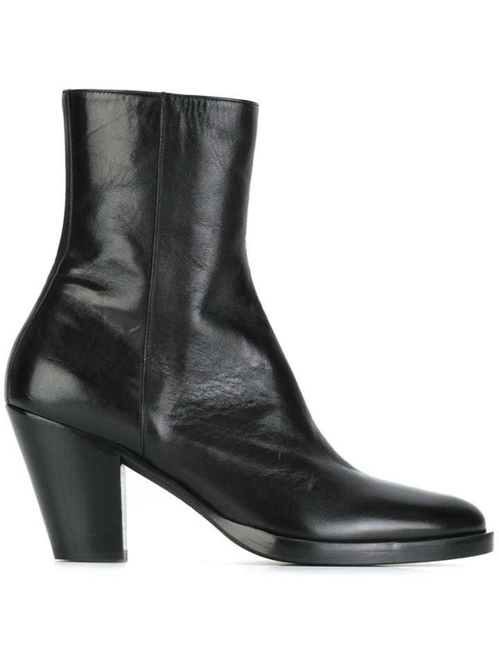 A.f.vandevorst Stacked Heel Ankle Boots