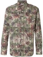 Al Duca D'aosta 1902 Leaf Printed Shirt - Green
