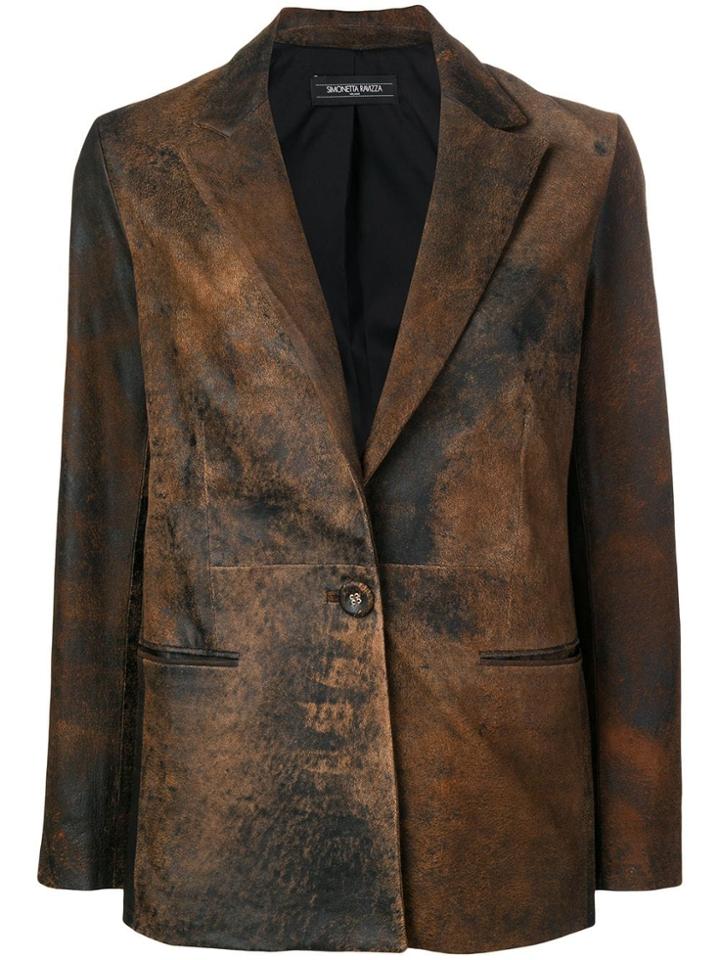 Simonetta Ravizza Rosa Jacket - Brown
