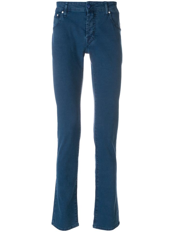 Jacob Cohen Skinny Trousers - Blue