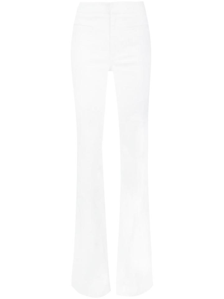 Derek Lam Bootcut Jeans, Women's, Size: 36, White, Cotton