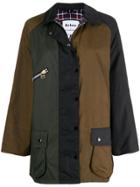 Barbour X Alexa Chung Patch Waxed Jacket - Grey