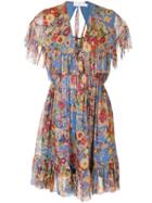 Zimmermann Ruffled Floral Dress - Multicolour