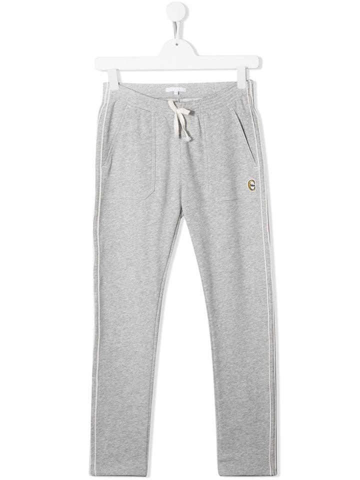 Chloé Kids Classic Track Trousers - Grey