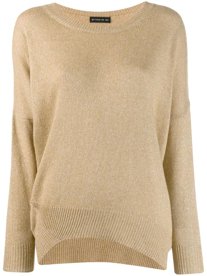 Etro Lurex Knit Jumper - Neutrals