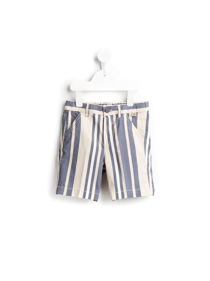 Il Gufo Striped Bermuda Shorts