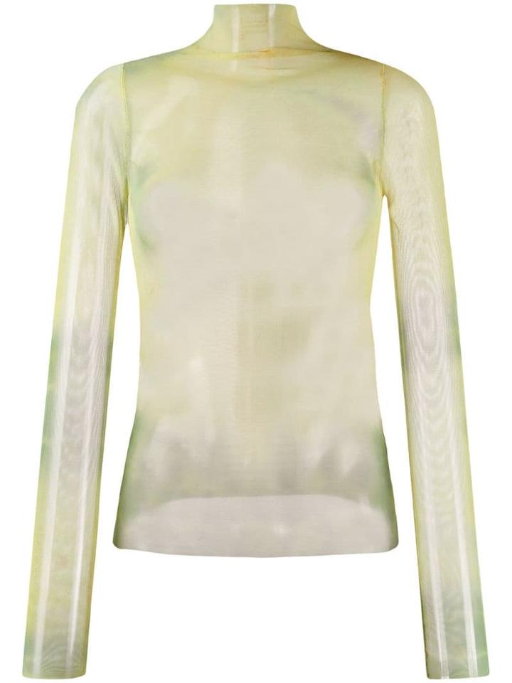 Collina Strada Tie Dye Blouse - Green