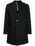Estnation Single Breasted Coat - Black