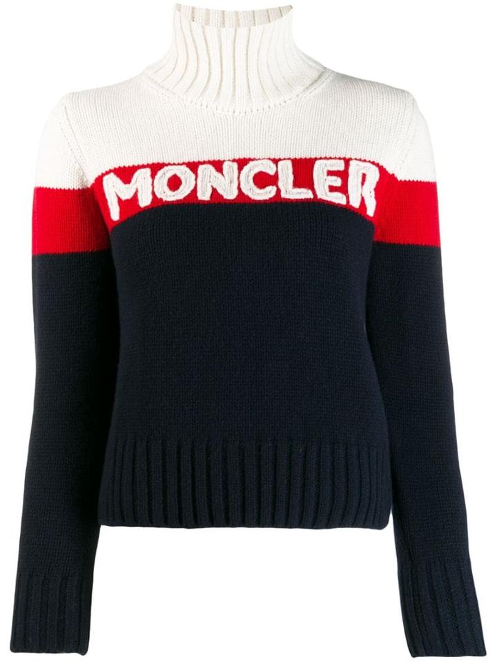 Moncler Branded Jumper - Blue
