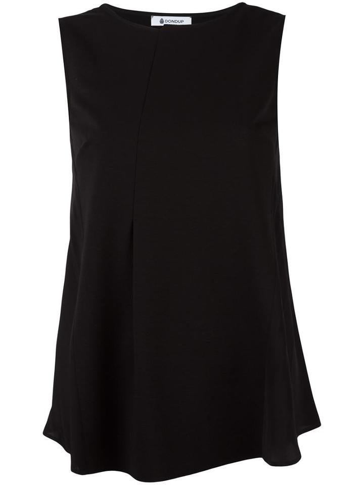 Dondup 'aimee' Tank Top, Women's, Size: Xs, Black, Viscose/polyamide/spandex/elastane