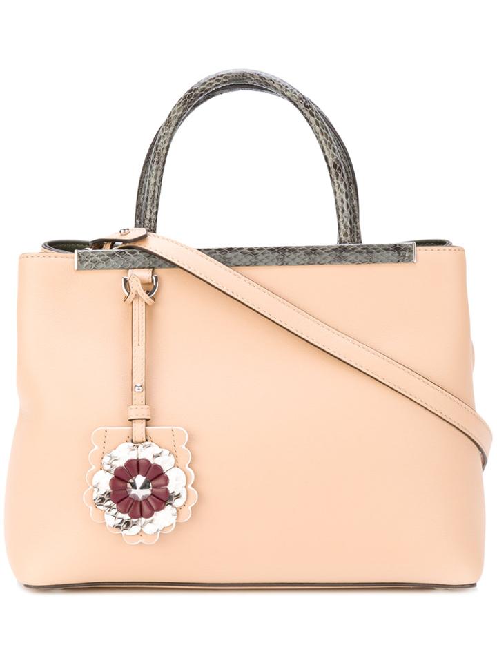 Fendi Medium 2jours Tote Bag - Nude & Neutrals