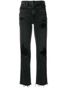 Alexander Wang Distressed Jeans - Black