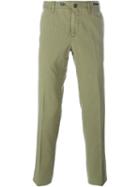 Pt01 Tailored Trousers, Men's, Size: 48, Green, Cotton