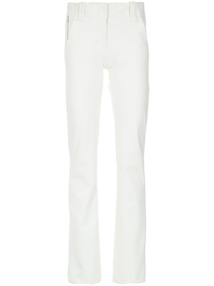 Gloria Coelho Straight Trousers - White
