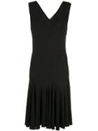 Josie Natori Stretch Viscose Dress - Black