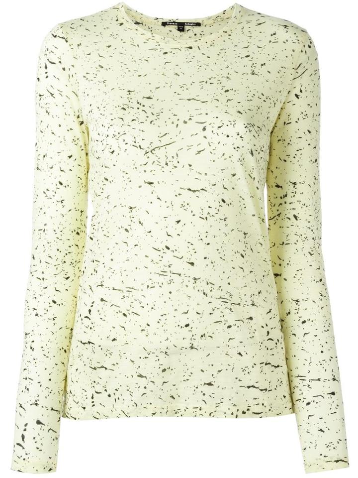 Proenza Schouler Splatter Print T-shirt, Women's, Size: Small, Cotton