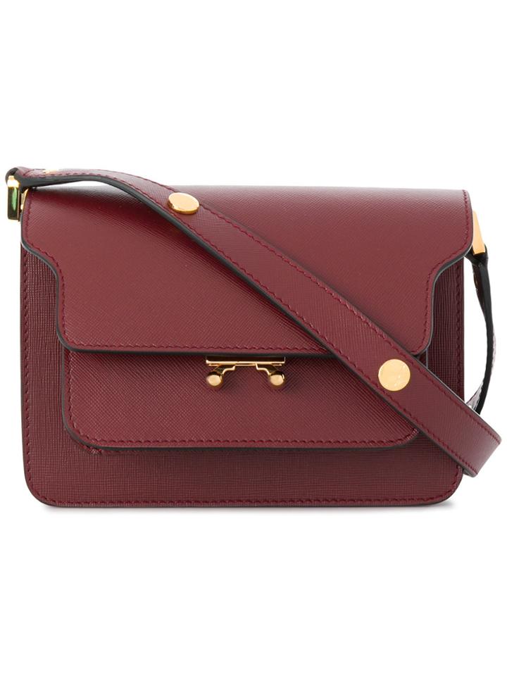 Marni Mini Trunk Bag - Red