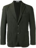 Boglioli Two-button Blazer, Men's, Size: 52, Green, Cotton/cupro