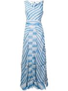 Altuzarra Gaeta Striped Dress - Blue