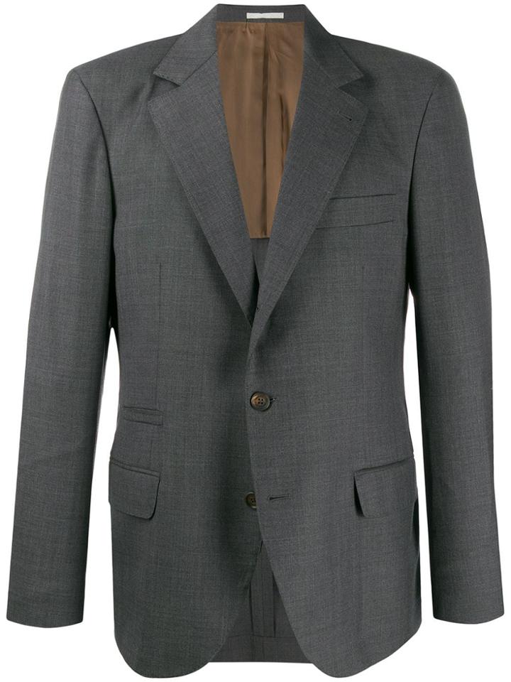 Brunello Cucinelli Slim-fit Blazer - Grey