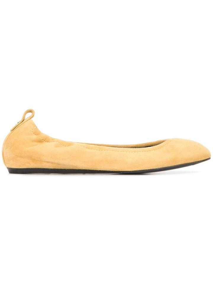 Lanvin Classic Ballerinas - Yellow & Orange