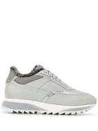 Santoni Fur Lining Sneakers - Grey