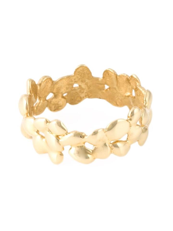 Natasha Collis Small 'cobbled' Nugget Ring