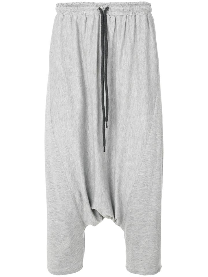 Alchemy Drop Crotch Pants - Grey