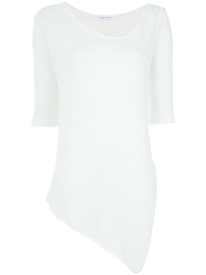 Gloria Coelho Cut Out Knitted Blouse - White