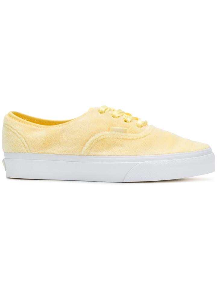 Vans Authentic Furry Sneakers - Yellow & Orange