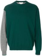 Marni Bicolour Jumper - Green