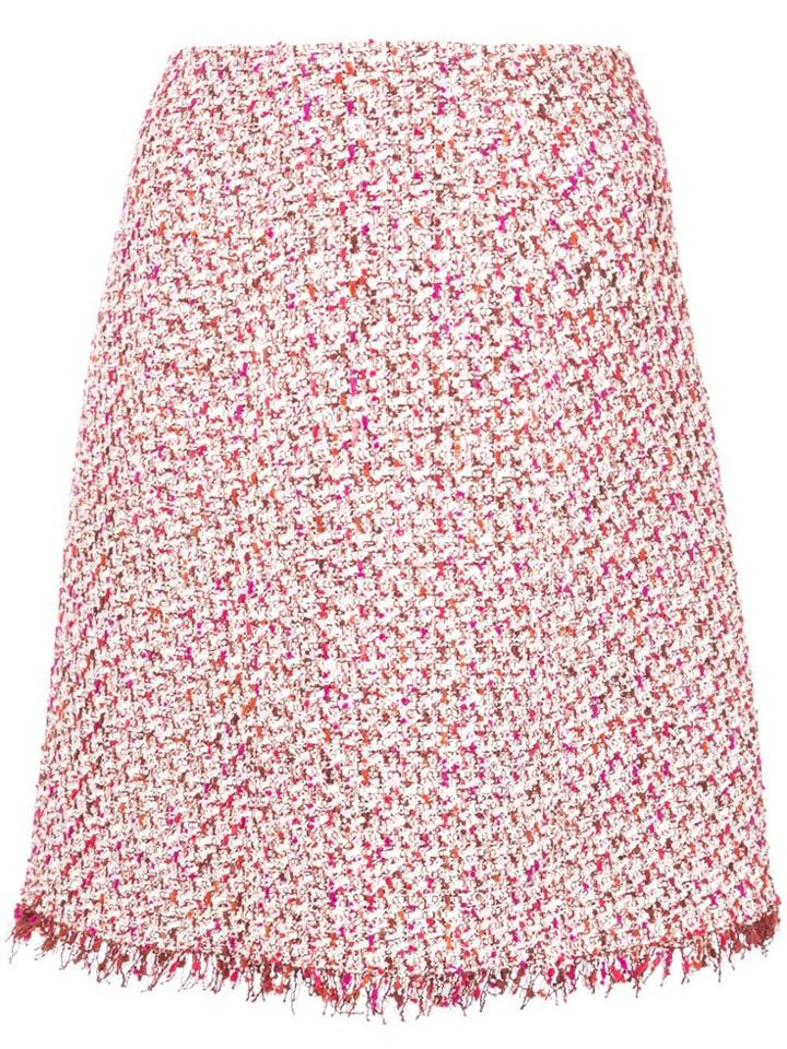 Giambattista Valli Tweed Skirt - Pink