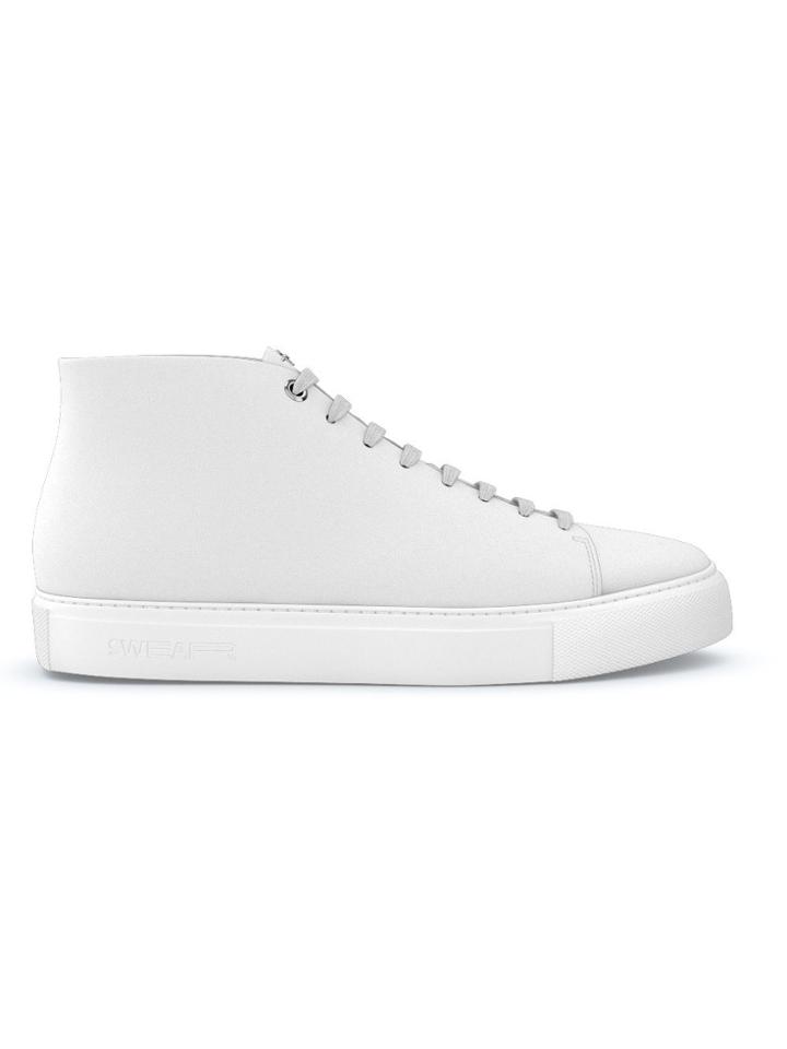 Swear Vyner Hi-top Fast Track Customisation Sneakers - White