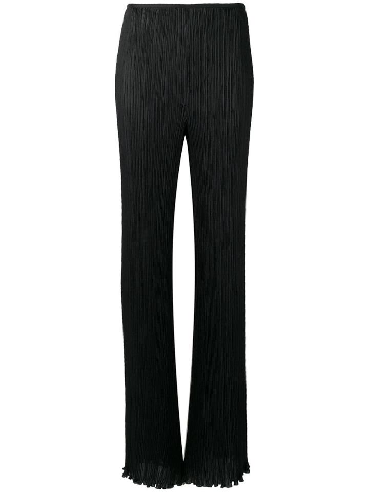 Alberta Ferretti Pleated Trousers - Blue