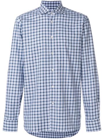 Borriello Checked Shirt - Blue