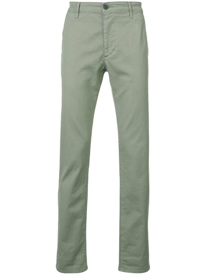 Ag Jeans Marshall Slim Trousers - Green