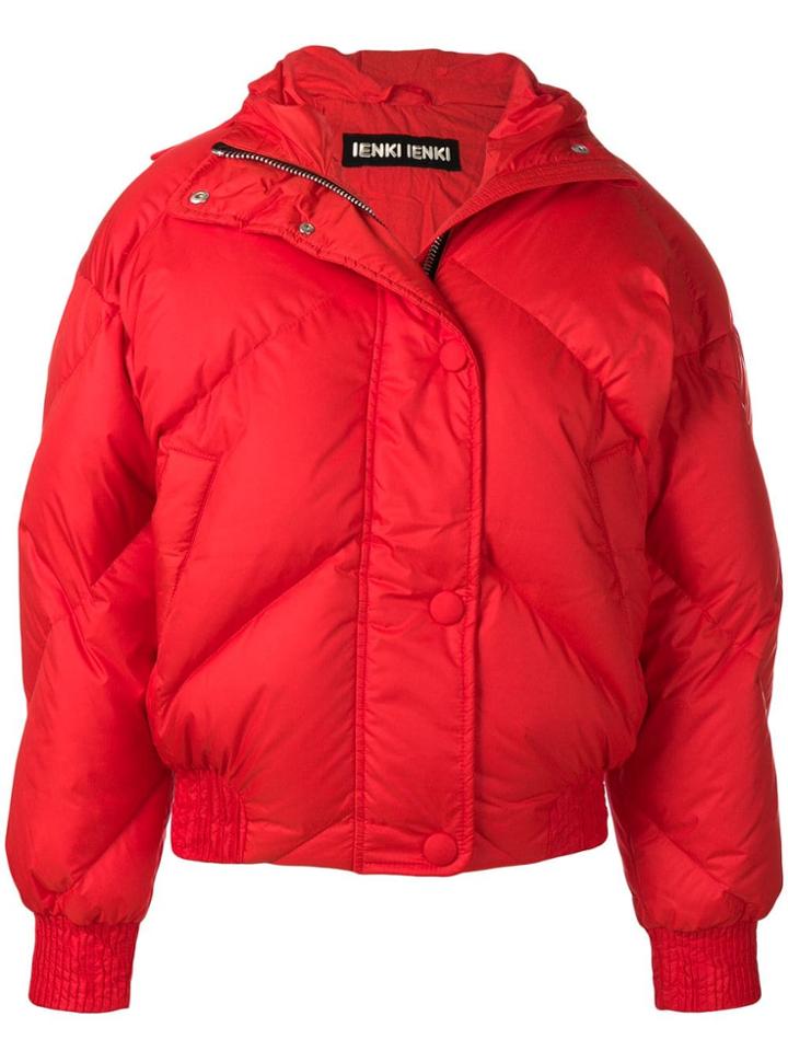 Ienki Ienki Loose Fitted Jacket - Red