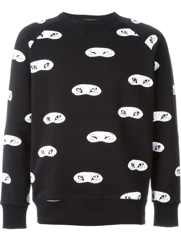 Maison Kitsune Fox Eye Print Sweatshirt
